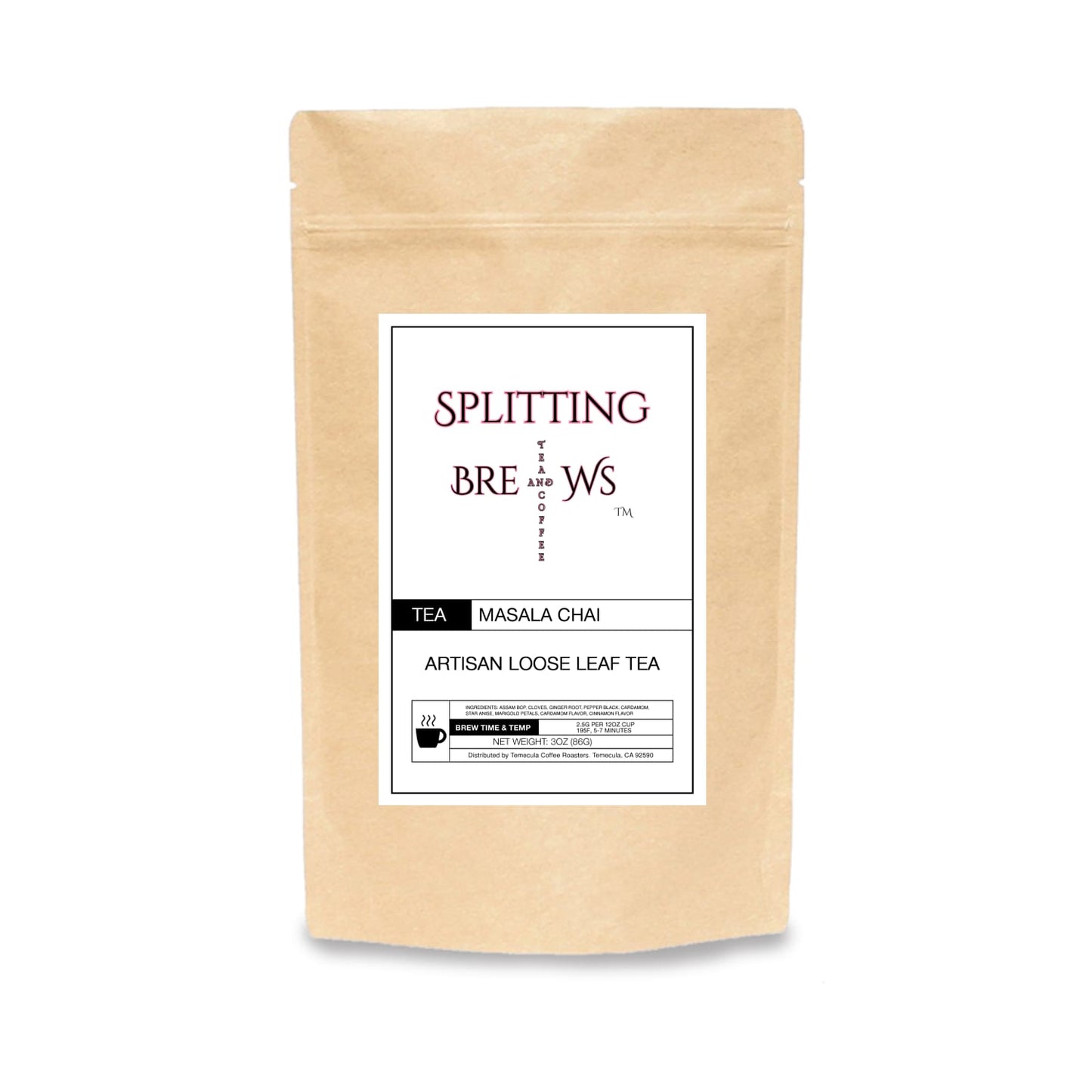 Dreamy Chai - Splitting Brews Tea & Coffee
