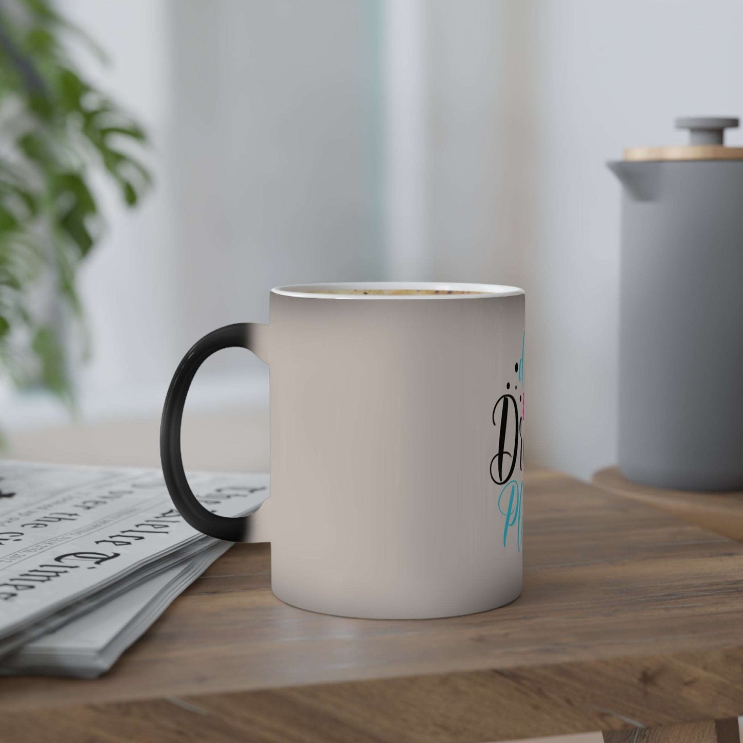 Call it a Plan, 11oz Color-Changing Mug - Killer Bee Coffee & Tea