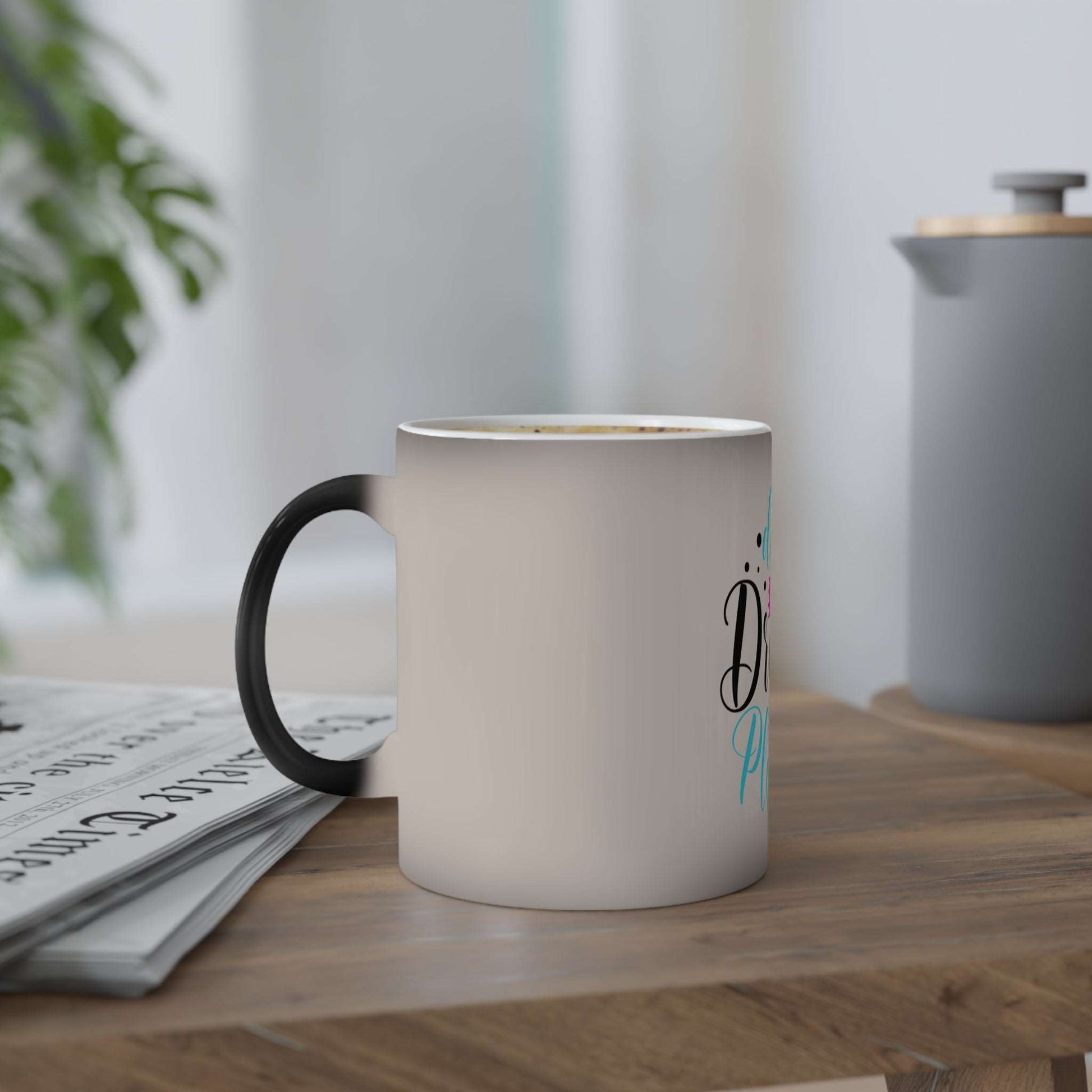 Call it a Plan, 11oz Color-Changing Mug - Killer Bee Coffee & Tea