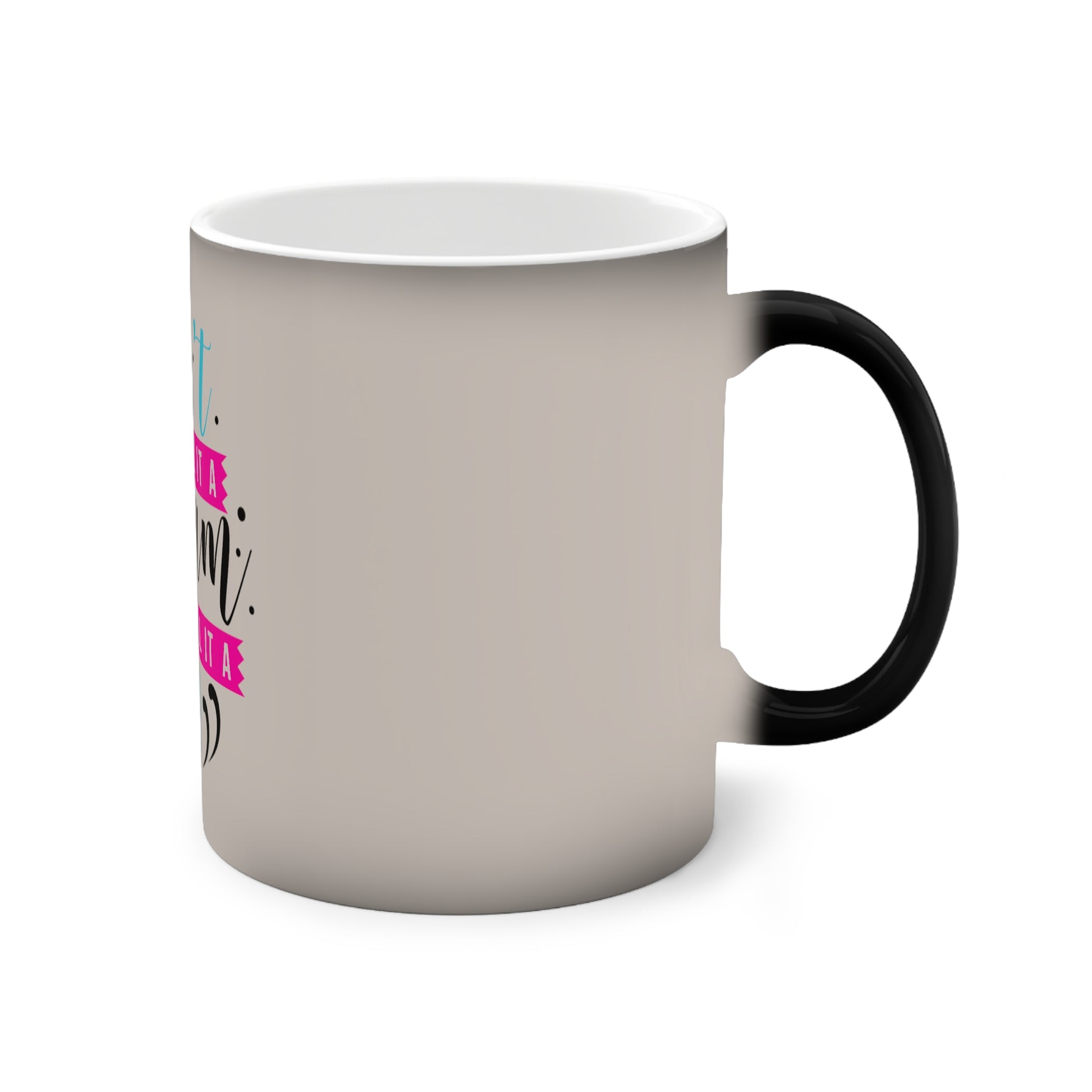 Call it a Plan, 11oz Color-Changing Mug - Killer Bee Coffee & Tea