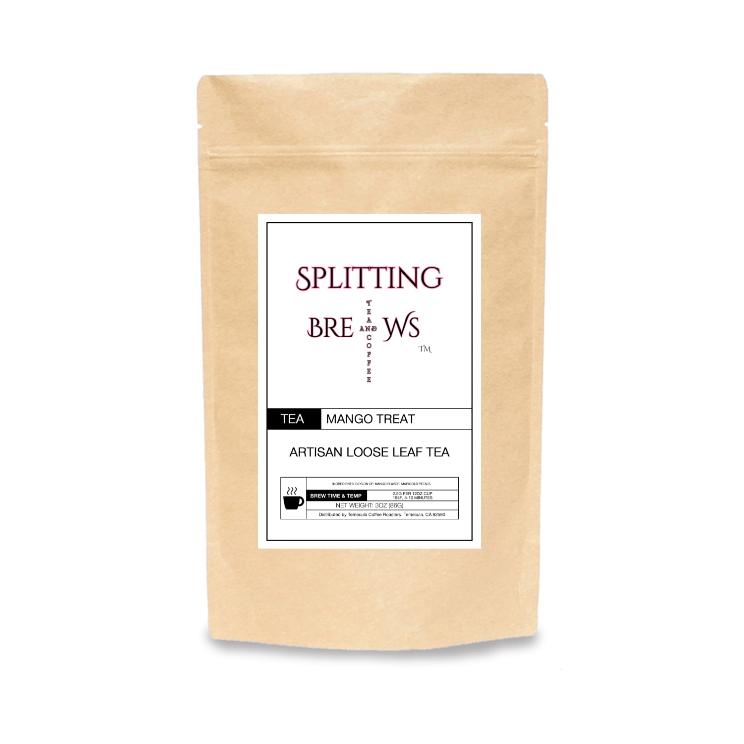 Mystic Mango - Splitting Brews Tea & Coffee