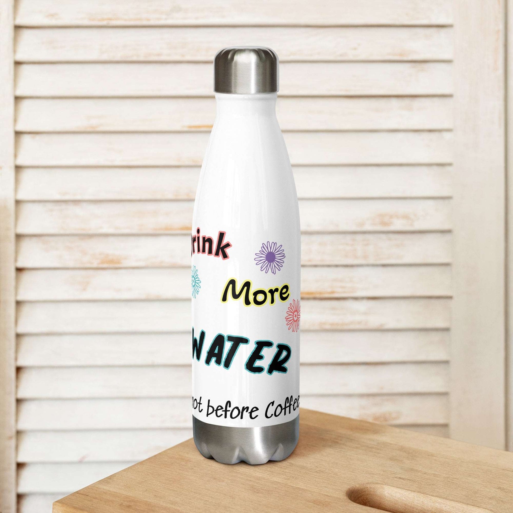 Stainless steel water bottle - Killer Bee Coffee & Tea