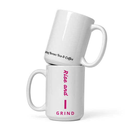 Rise & Grind Mug - Killer Bee Coffee & Tea